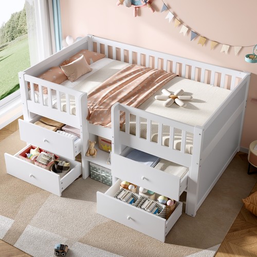 3ft single wooden bed - bed, frame