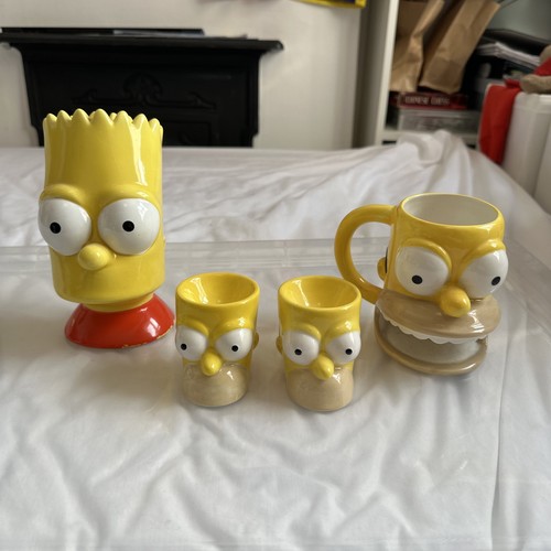 The simpsons collectors mugs - simpsons,