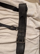 WW2 WW1 Officers Leather Belt