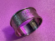 Vintage Solid Silver Serviette