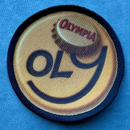 Vintage olympia beer patch - olympia,