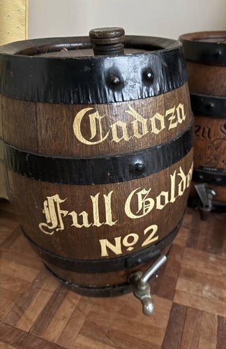 Vintage wood barrel stowells - vintage,