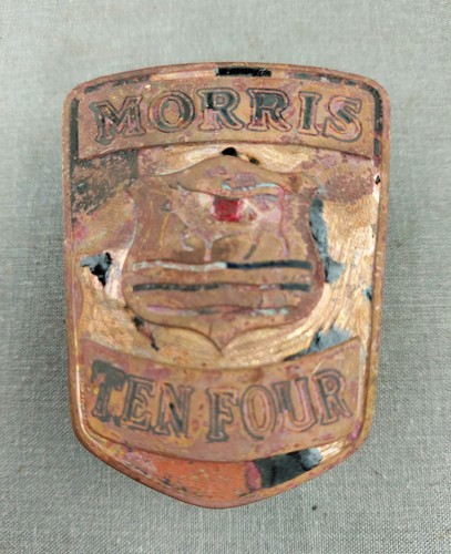 Morris ten four car - morris, bonnet