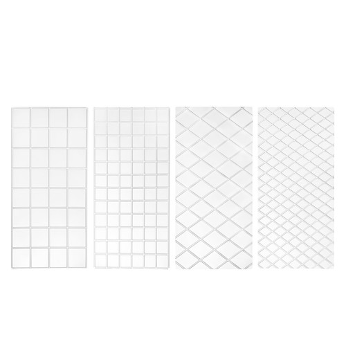 Pcs fondant grid texture - grid,