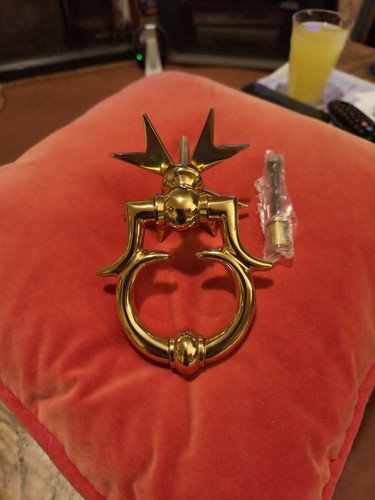 Very heavy solid brass - very, door