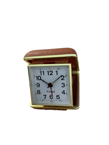 Vintage coral travel folding - vintage,