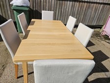 Absolute Bargain.  Ercol Dining Table with 6 Chairs Set