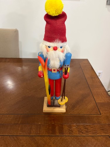 Christmas nutcracker skiing - christmas,