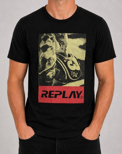 Replay men shirt - replay, t-shirt