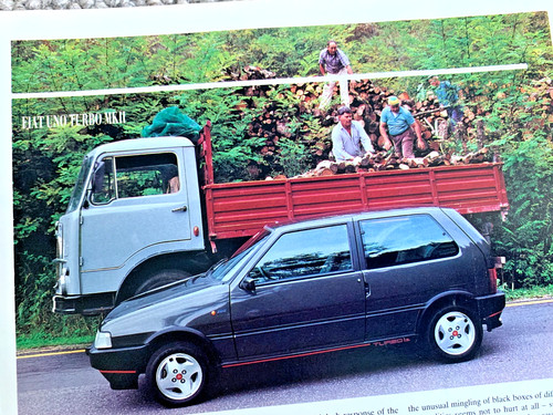 Fiat uno turbo mk2 - fiat, launch