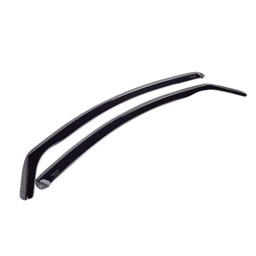 Tinted front wind deflectors - front,