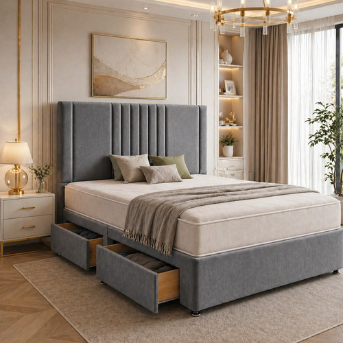 Reinforced divan bed set - reinforced,