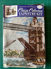 Penelope Classic Tapestry Kit  - TOWER BRIDGE - 18"/46cm x 22"/56cm CC641 London