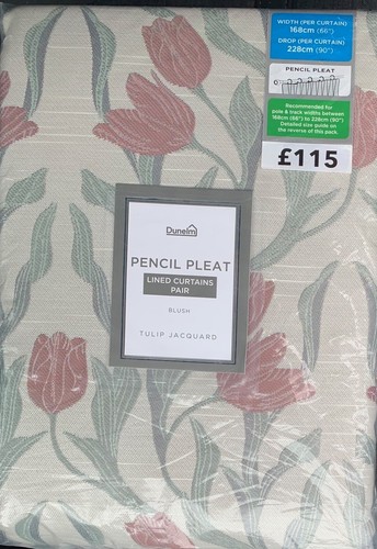 Dunelm tulip jacquard - dunelm, grey
