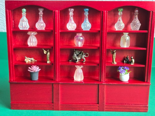 Doll house furniture mahogany - doll,