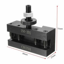250-201 Turning and Facing Holder Quick Change Tool Post and Tool Holder Kit UFF