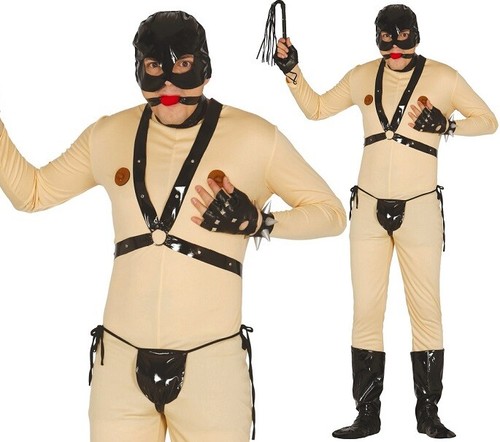 Mens bondage suit fancy dress - mens,