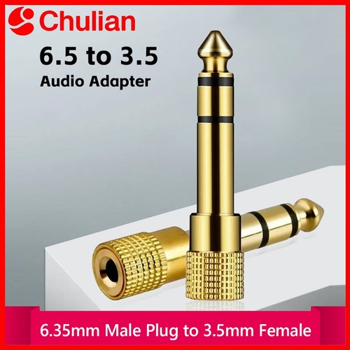 Gold 5mm aux stereo - 2x,