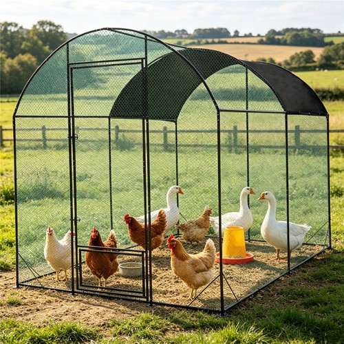 Metal chicken duck coop - metal,