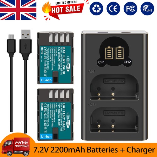 Battery dmw blf19e - 2x, dmw-blf19e