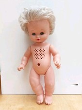 Vintage Effe Made In Italy 15" Doll With  Minifon Voice Box  Untested Preloved