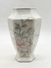 VINTAGE MELBA WARE STAFFORDSHIRE FLORAL FLOWER VASE
