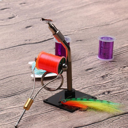 Rotating fly tying vise - rotating,