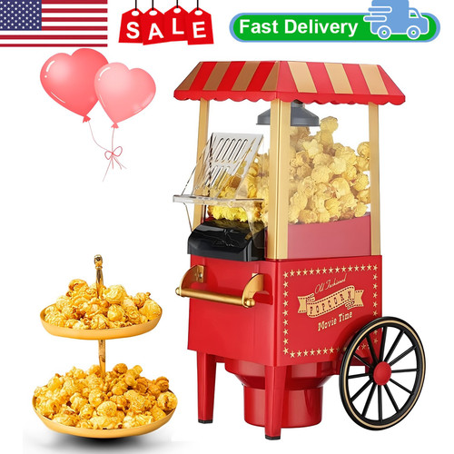 Hot nostalgia popcorn - popcorn, maker