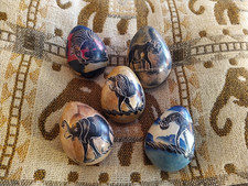 Set of 5 Fair Trade Soapstone