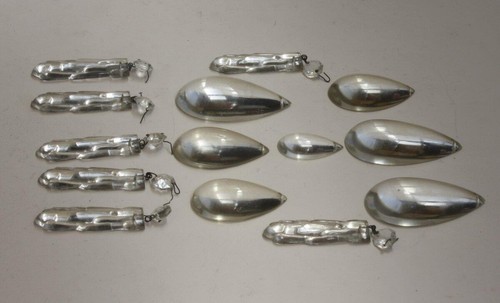 Vintage chandelier glass - 14,