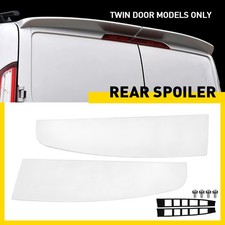 For Ford Transit/Tourneo Custom 2012-2023 Door Rear Roof Spoiler Frozen White x2