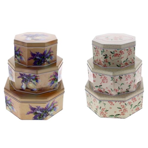 Set cake storage tins - of,