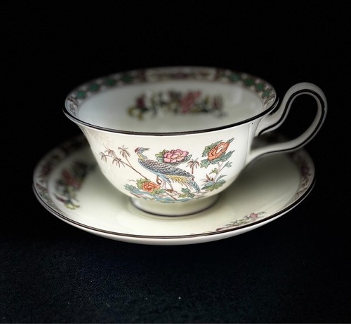 Vintage wedgewood kutani crane - vintage,