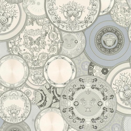 Versace plates metallic - versace,