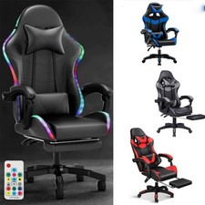 Leather Gaming Chair Massage