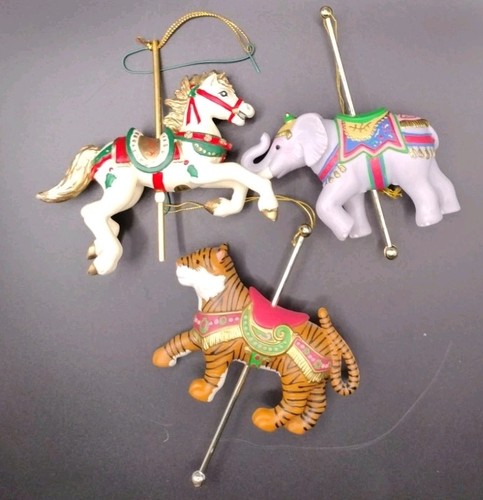 Vintage lot carousel - 3, tiger/