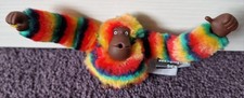Rainbow kipling monkey - kipling, keyring
