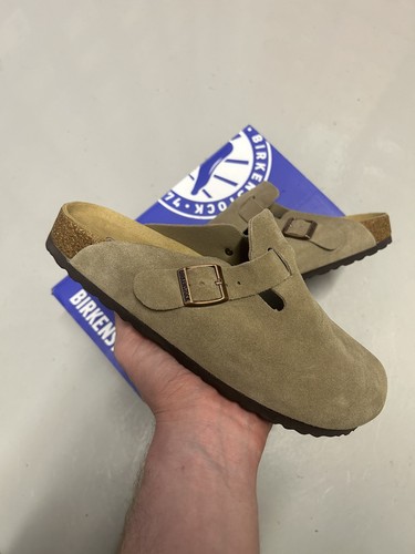 Birkenstock boston clog taupe - boston,