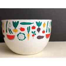 Kaj Franck Bowl Arabia Enamel Metal Scandinavian Vegetable Vintage 8 1/4"