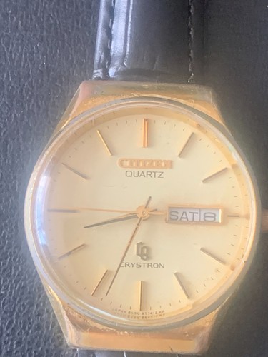 Citizen quartz crystron - citizen,