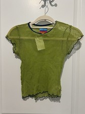 Unif Green See Through Mesh