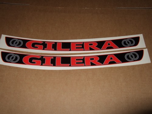 Gilera red black - , 2x