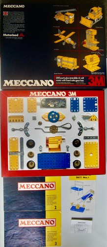 Vintage 1970s meccano set - vintage, 3m