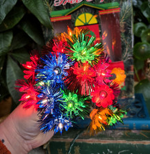 Vintage Tinsel Christmas Tree