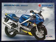 Suzuki GSX-R 600 Brochure 2000