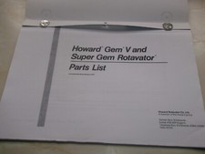 HOWARD GEM ROTAVATORS PARTS