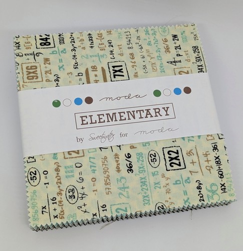 Elementary charm pack moda - pack, (moda