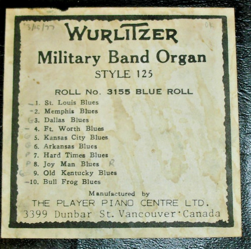 Wurlitzer military band organ - band,