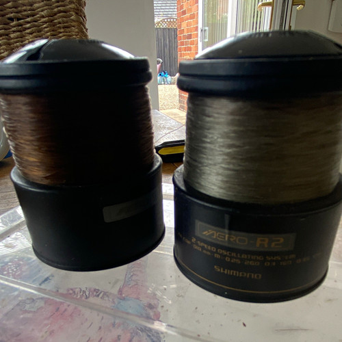 Shimano spools for - 3000, range