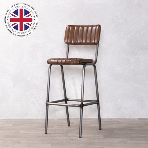 Brown faux leather - faux,